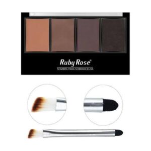 Paleta de Sombra para Sobrancelha Ruby Rose